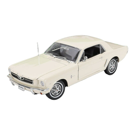 Fordフォード Mustangマスタング ハードトップ 1964 ホワイト / WELLY 1/18 ミニカー