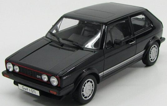 【予約】 VWフォルクスワーゲン Golfゴルフ I GTI Pirelliピレリ 2 Doorドア 1983 ブラック / WELLY 1/18 ミニカー