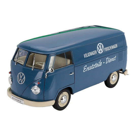 VWフォルクスワーゲン T1 バン Volkswagen Porschewagen 1963 ライトブルー / WELLY 1/18 ミニカー