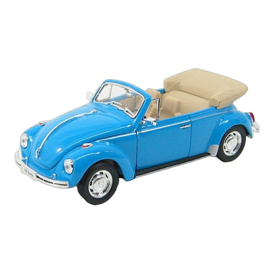 VWフォルクスワーゲン ビートル カブリオレ オープン ライトブルー / WELLY 1/24 ミニカー