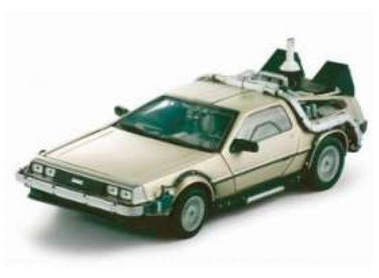 1983 デロリアン バック・トゥ・ザ・フューチャー 2 映画 劇中車 ミニカー / WELLY 1/24 ミニカー