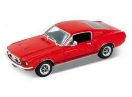 1967 フォード マスタング GT レッド 1967 Ford Mustang GT ミニカー / WELLY 1/24 ミニカー