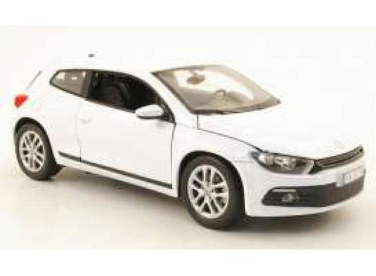 2010 フォルクスワーゲン シロッコ ホワイト VW Scirocco ミニカー / WELLY 1/24 ミニカー