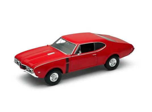 1968 オールズモビル 442 レッド Oldsmobile 442 ミニカー 1968年 / WELLY 1/24 ミニカー