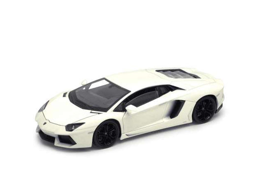 2011 ランボルギーニ アヴェンタドール LP700-4 ホワイト Lamborghini / WELLY 1/24 ミニカー