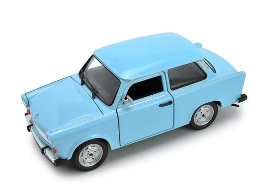 トラバント 601 ライトブルー Trabant 601 ミニカー トラバント 601 / WELLY 1/24 ミニカー