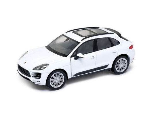 2014 ポルシェ マカン ターボ ホワイト Porsche Macan turbo ミニカー / WELLY 1/24 ミニカー