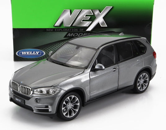 BMWビーエムダブリュー X5 2015 グレーメタリック / WELLY 1/24 ミニカー