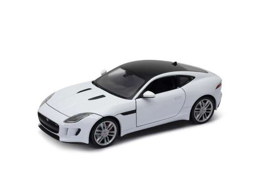 2015 ジャガー Fタイプ クーペ ホワイト Jaguar F-type ミニカー / WELLY 1/24 ミニカー