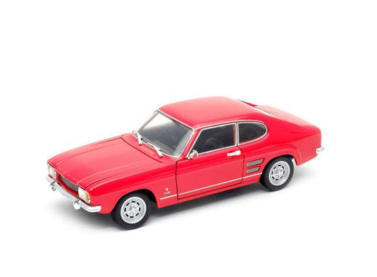 1969 フォード カプリ レッド Ford Capri ミニカー 1969年仕様 フォード / WELLY 1/24 ミニカー