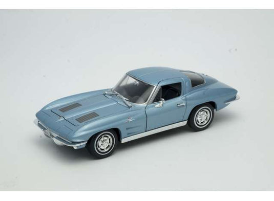 1963 シボレー コルベット ブルー Chevrolet Corvette ミニカー 1963 / WELLY 1/24 ミニカー