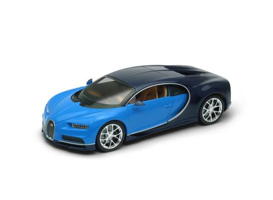 2017 ブガッティ シロン ブルー/ブラック Bugatti Chiron ミニカー 2017 / WELLY 1/24 ミニカー
