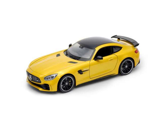 2017 メルセデス AMG GT R イエロー Mercedes-Benz AMG GT ミニカー / WELLY 1/24 ミニカー