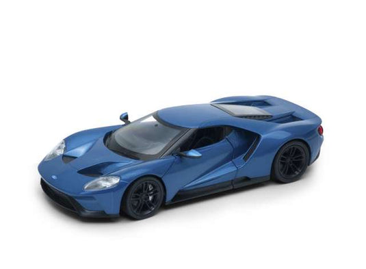 2017 フォード GT ブルー Ford GT ミニカー 2017年仕様 フォード / WELLY 1/24 ミニカー
