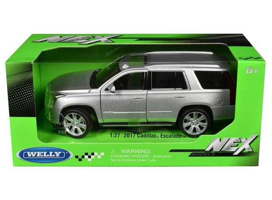 2017 キャデラック エスカレード シルバー Cadillac Escalade ミニカー / WELLY 1/24 ミニカー