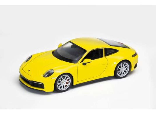 ポルシェ 911 カレラ 4S イエロー Porsche 911 ミニカー ポルシェ / WELLY 1/24 ミニカー