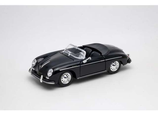 ポルシェ 356A スピードスター ブラック Porsche 356A ミニカー ポルシェ / WELLY 1/24 ミニカー