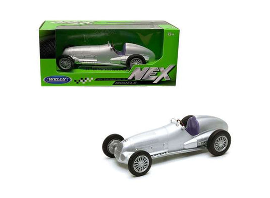 1937 メルセデスベンツ W125 シルバー Mercedes-Benz W125 ミニカー / WELLY 1/24 ミニカー