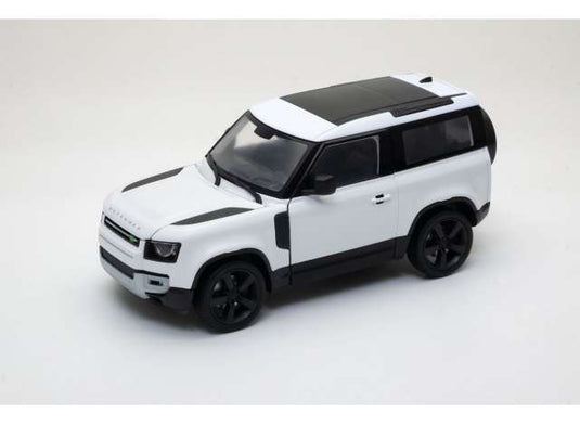 2020 ランドローバー ディフェンダー ホワイト Land Rover 四駆 ミニカー / WELLY 1/24 ミニカー