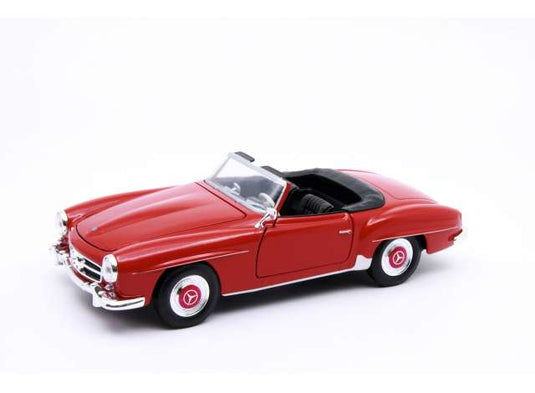 1955 メルセデスベンツ 190SL コンバーチブル レッド 1955 190SL / WELLY 1/24 ミニカー