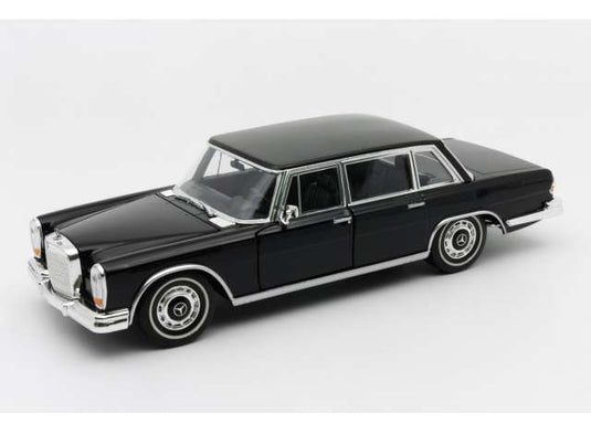 1963 メルセデスベンツ 600 ブラック Mercedes-Benz 600 ミニカー / WELLY 1/24 ミニカー