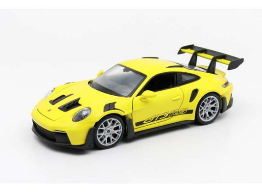 2023 ポルシェ 911 GT3 RS 992 イエロー Porsche 911 ミニカー / WELLY 1/24 ミニカー