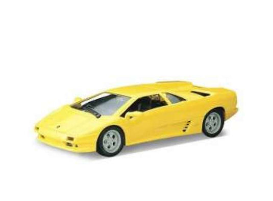 1995 ランボルギーニ ディアブロ イエロー Lamborghini Diablo ミニカー / WELLY 1/24 ミニカー