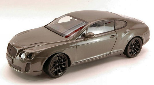 Bentleyベントレー Continentalコンチネンタル GT Supersportsスーパースポーツ 2009 ガンシルバー / WELLY 1/18 ミニカー