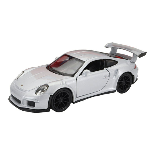 PORSCHEポルシェ 911 991 GT3 RS COUPEクーペ 2014 SILVERシルバー / WELLY 1/34 ミニカー