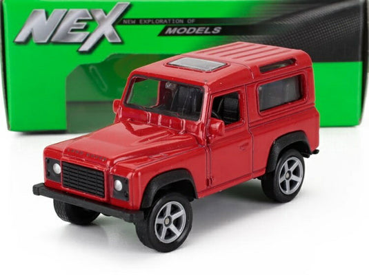 LAND ROVERランドローバー DEFENDERディフェンダー 90 1983 REDレッド / WELLY 1/64 ミニカー