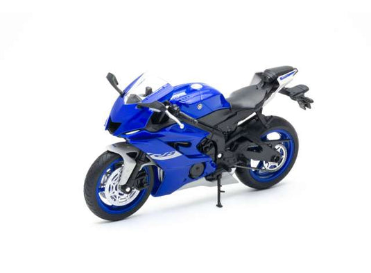 ヤマハ YZF-R6 ブルー Yamaha YZF-R6 バイク ミニカー ヤマハ / WELLY 1/12 ミニカー