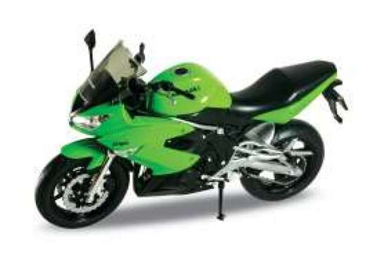 2009 カワサキ ニンジャ 650R カワサキグリーン Kawasaki Ninja バイク / WELLY 1/10 ミニカー
