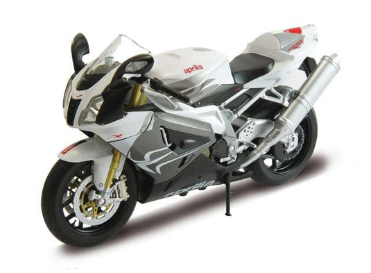 アプリリア RSV 1000R ホワイト Aprilia RSV 1000R バイク ミニカー / WELLY 1/10 ミニカー