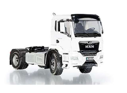 MAN TGS 18.510 4x4 BL 2-axle tractor, white/Wiking 1/32ミニカー