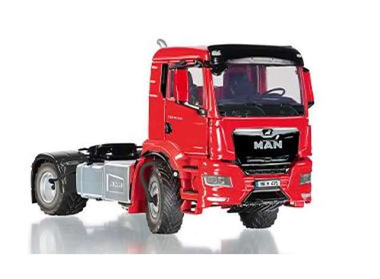 MAN TGS 18.510 4x4 BL 2-axle tractor, red/Wiking ミニカー