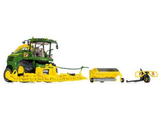John Deere 8500i Forage Harvester - MK-JD-8500, green/yellow/Wiking 1/32ミニカー