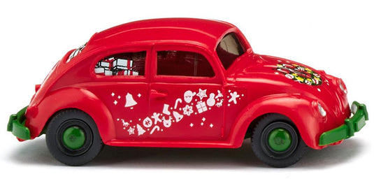Weihnachtsmodell VWフォルクスワーゲン Kaefer 1200 ミニカー /Wiking 1/87