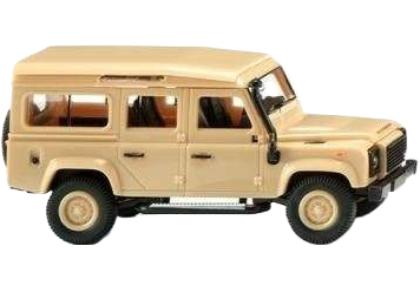 Land Rover Defender 110 ベージュ / Wiking 1/87 建設機械模型 工事車両