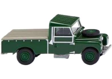 Land Rover ピックアップ ダークグリーン トラック / Wiking 1/87 建設機械模型 工事車両