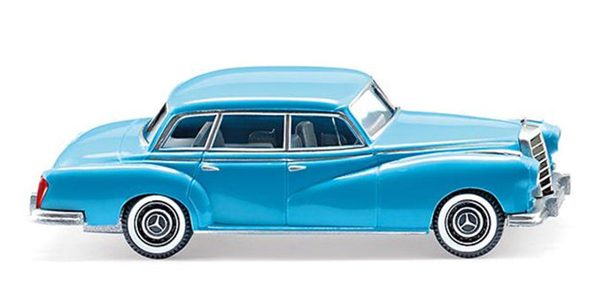 1957-62 Mercedes-Benz 300 ライトブルー ミニカー / WIKING 1/87