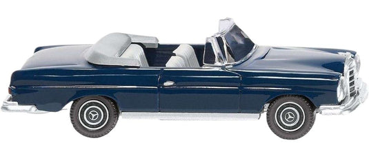 Mercedes Benz 280 SE カブリオ スチールブルー / Wiking 1/87 建設機械模型 工事車両