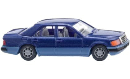 Mercedes-Benzメルセデスベンツ 260E ブルーメタリック セダン 模型 モデル / Wiking 1/87 ミニカー 模型