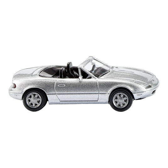 マツダ MX5 シルバーストーンメタリック 乗用車 スポーツカー / Wiking 1/87 ミニカー