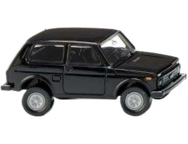 Lada Niva ブラック / Wiking 1/87 建設機械模型 工事車両