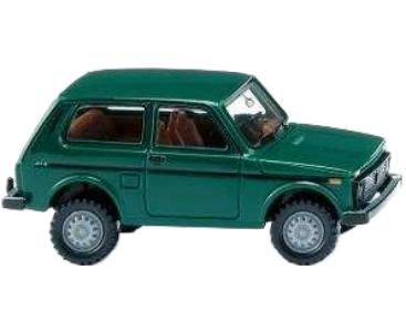 Lada Niva グリーン / Wiking 1/87 建設機械模型 工事車両