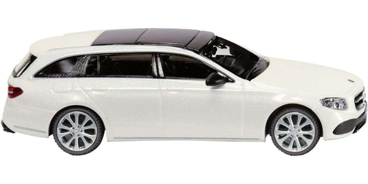 Mercedes Benz Eクラス S213 Avantgarde ダイヤモンドホワイトパールエフェクト / Wiking 1/87 建設機械模型 工事車両