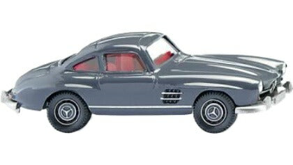 Mercedes-Benzメルセデスベンツ SL クーペ グレー スポーツカー 模型 モデル / Wiking 1/87 ミニカー 模型