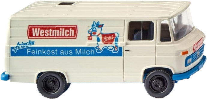 Westmilch Mercedes Benz L 406 Kastenwagen / Wiking 1/87 ミニカー 模型
