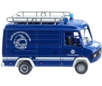 THW Mercedes Benz 507 D パネルバン / Wiking 1/87 ミニカー 模型