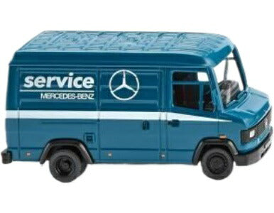 Mercedes-Benzメルセデスベンツ 507 D バン ブルー 働く車 模型 モデル / Wiking 1/87 ミニカー 模型